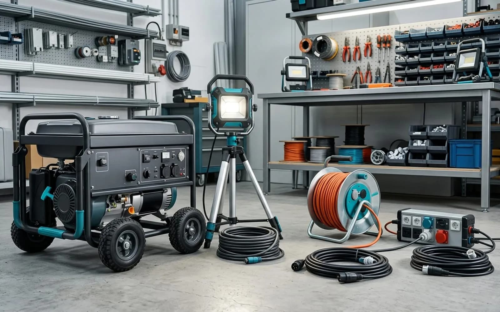 Jeneratör & Elektrik & Aydınlatma